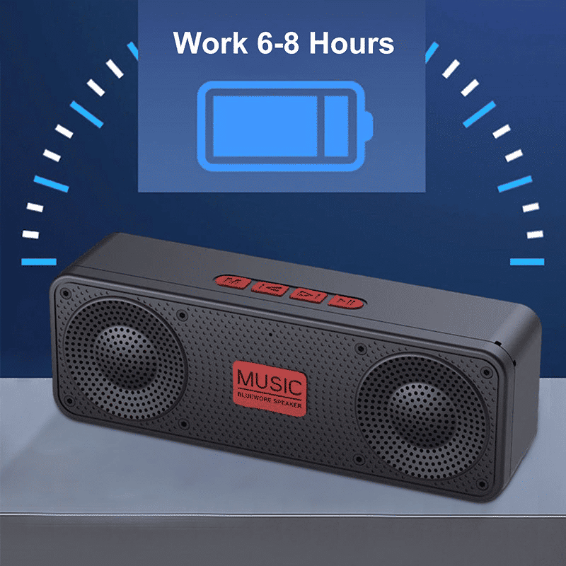 Portable Bluetooth Speaker HD Sound, True Wireless Stereo, Long Playtime