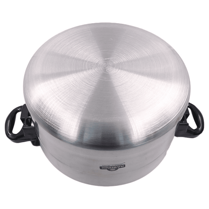 RASHNIK Versatile Aluminum Pressure Cooker & Rice Cooker, Multiple Sizes 5-11L