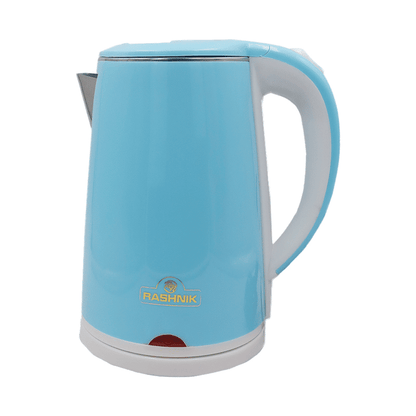 RASHNIK RN-1151 2.3L 1500W Double-Layer Insulated Stainless Steel Electric Kettle
