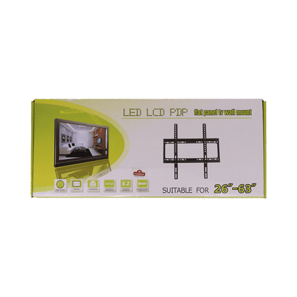 RASHNIK RN-7202 Universal TV Wall Mount Bracket 26-63 Inch Displays