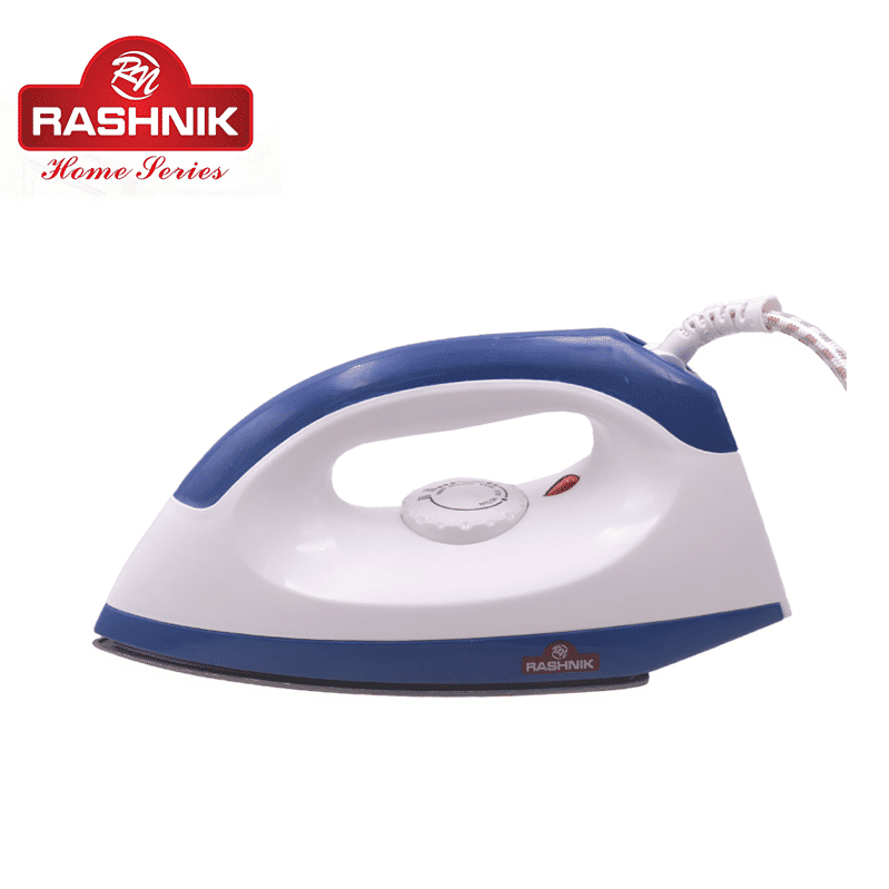 Rashnik RN-701 1200W Electric Dry Iron with Non-stick Coated Soleplate