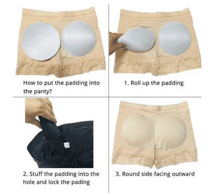 Women's High-Waisted Butt Lifter Shaper Shorts - Seamless Control Underwear Briefs