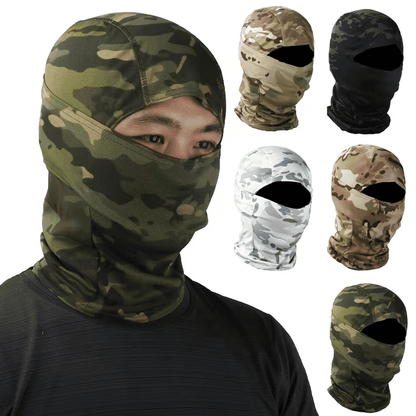 Tactical Camouflage Full Face Balaclava Mask for Outdoor Sports & Hunting