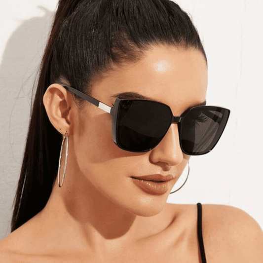 Luxury Square Cat Eye UV400 Sunglasses for Men and Women - Fashion Eyewear