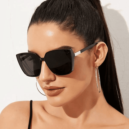 Luxury Square Cat Eye UV400 Sunglasses for Men and Women - Fashion Eyewear
