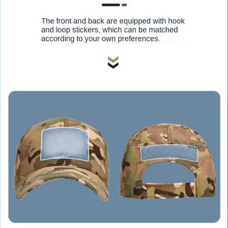 Men's Military Tactical Balaclava Baseball Cap with Full Visor for Outdoor Hunting