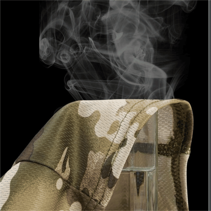 Men's Military Tactical Balaclava Baseball Cap with Full Visor for Outdoor Hunting