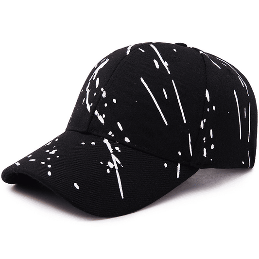 Fashionable Men's Graffiti Hip-Hop Baseball Cap - Adjustable Outdoor Streetwear Hat