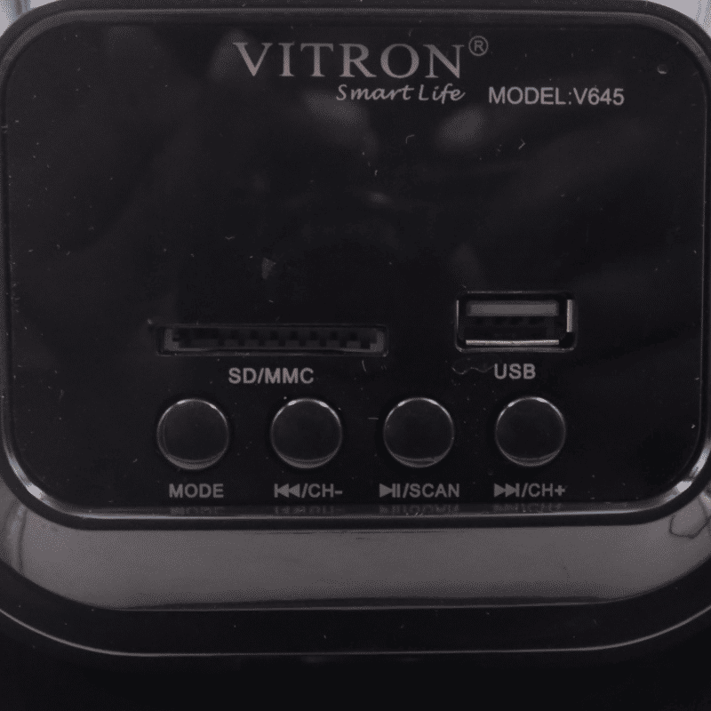 Vitron V645 X-Bass 3.1CH Bluetooth Home Theater System with AC/DC Power