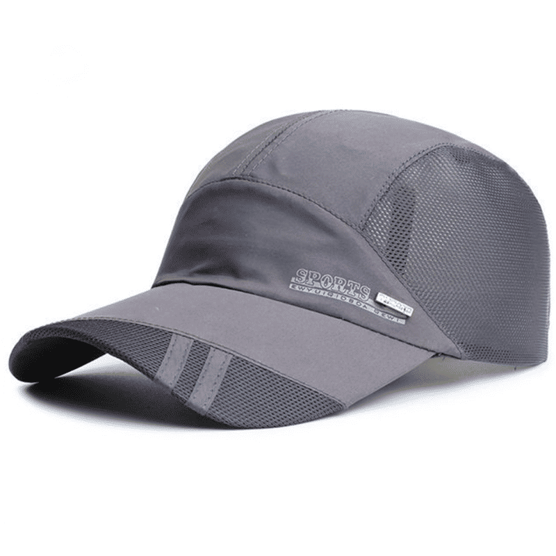 Breathable Mesh Quick-Dry Sun Protection Baseball Cap for Outdoor Sports