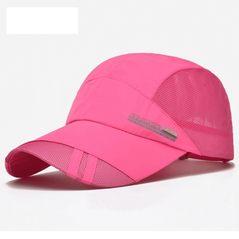 Breathable Mesh Quick-Dry Sun Protection Baseball Cap for Outdoor Sports