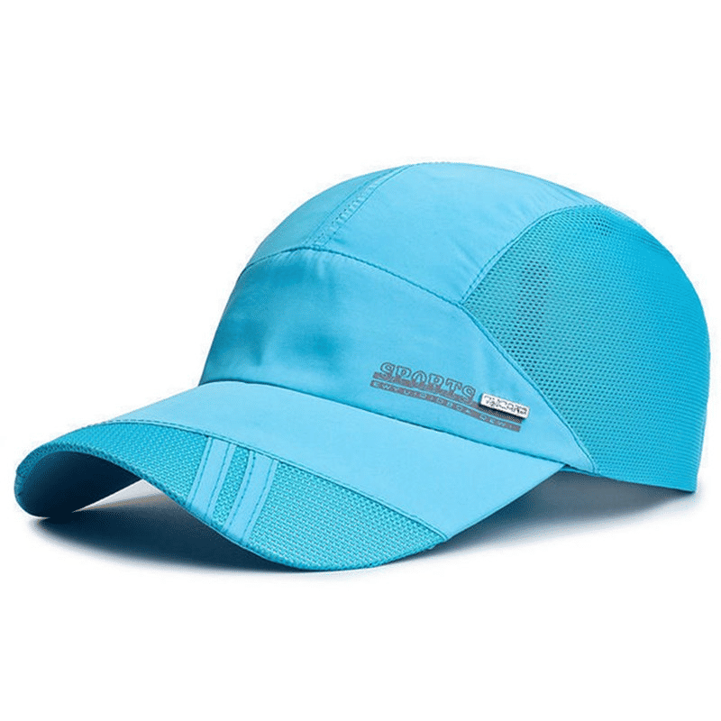 Breathable Mesh Quick-Dry Sun Protection Baseball Cap for Outdoor Sports