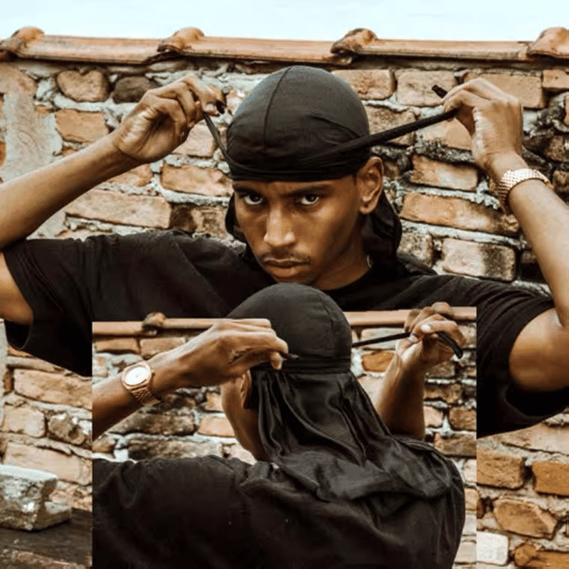 Premium Cotton Print Hip-Hop Durag Headscarf – Unisex Outdoor Riding Pirate Hat