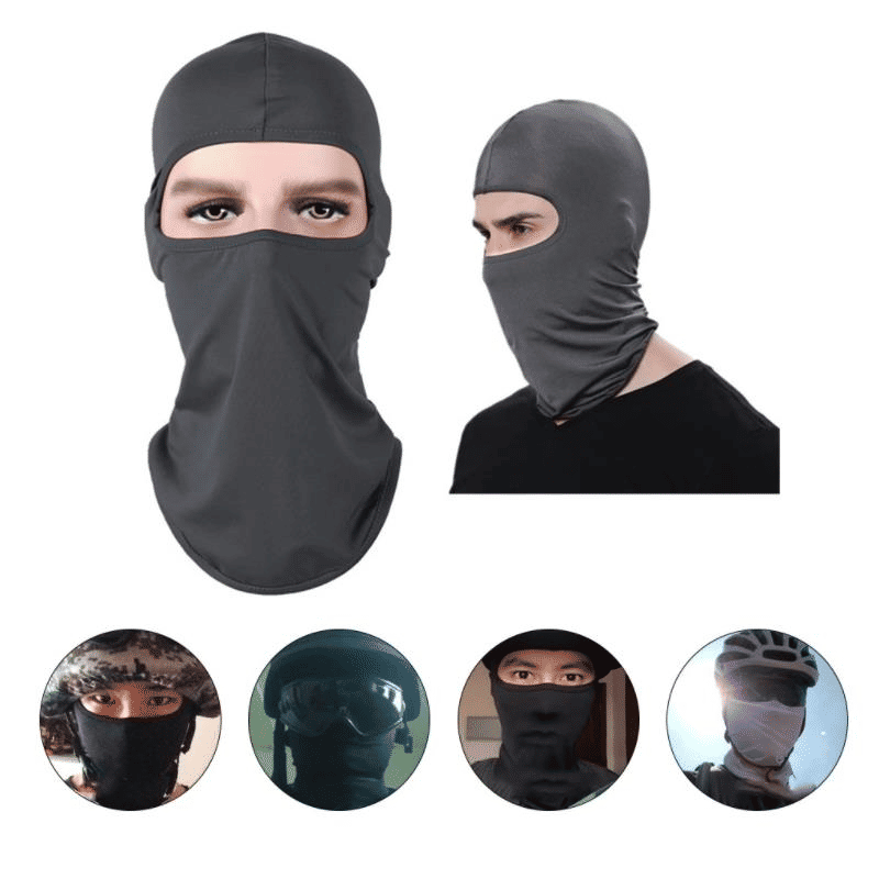 Versatile Outdoor Cycling Tactical Balaclava Face Mask Shield – Full Head & Neck Coverage