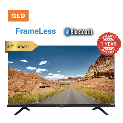 GLD 32-inch Frameless Smart Android LED TV for Netflix & More