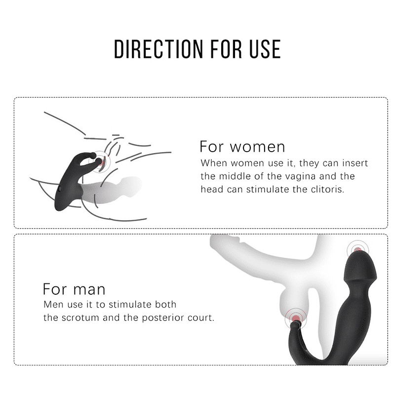 Unisex G-Point Prostate Massager: Advanced Stimulation, Anal Obstruction, Adult Toy