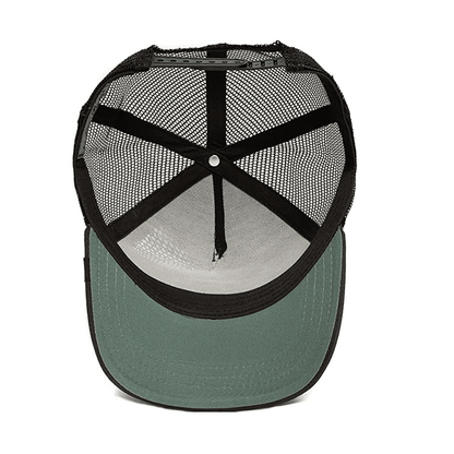 Men's Breathable Mesh Trucker Baseball Cap - Adjustable Snapback for Outdoor Sports