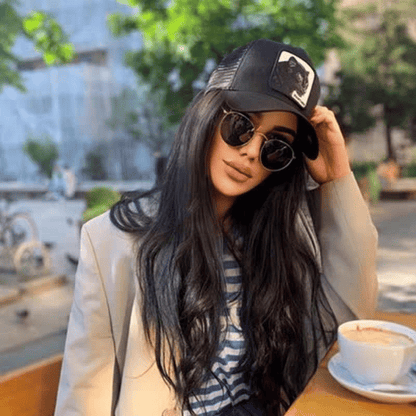 Men's Breathable Mesh Trucker Baseball Cap - Adjustable Snapback for Outdoor Sports