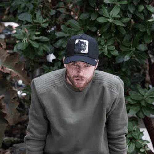 Men's Breathable Mesh Trucker Baseball Cap - Adjustable Snapback for Outdoor Sports