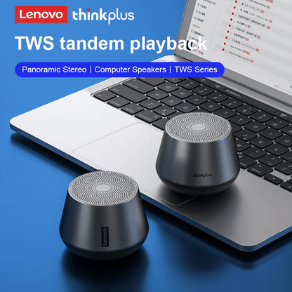 Lenovo Thinkplus K3 Pro Wireless Speaker: BT 5.0, HD Calls, Deep Bass, 1200mAh Battery Portable