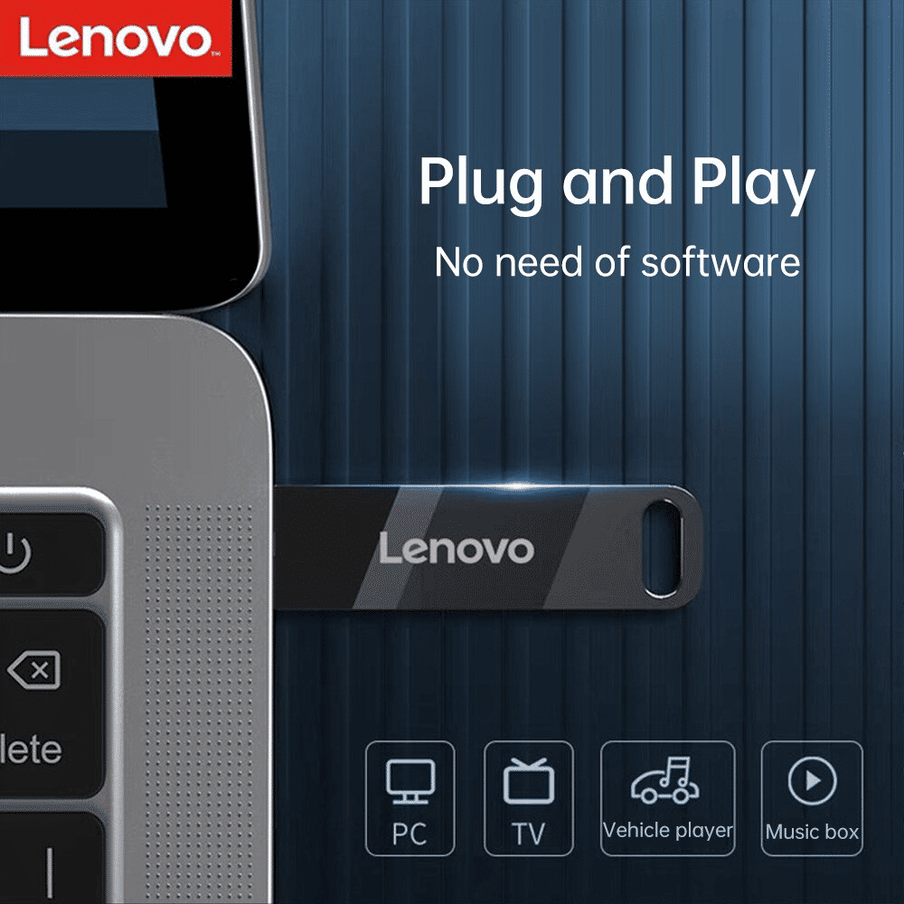 Lenovo SX1 USB Flash Drive 8GB–128GB USB3.1 High-Speed