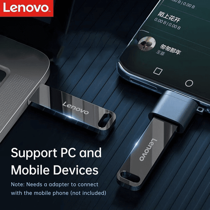 Lenovo SX1 USB Flash Drive 8GB–128GB USB3.1 High-Speed