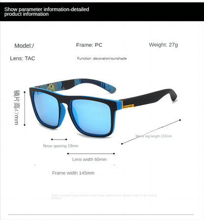 Men's Yellow Lens Anti-Glare Night Driving UV400 Sunglasses Goggles