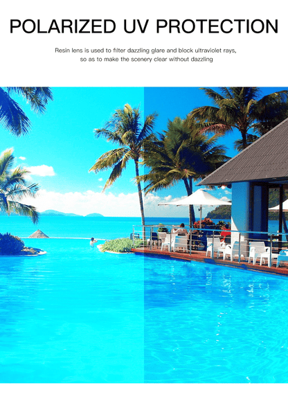 Men's Yellow Lens Anti-Glare Night Driving UV400 Sunglasses Goggles