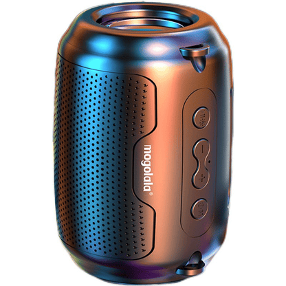 Compact Portable Bluetooth Speaker with Wireless Subwoofer for Home & Outdoor Audio