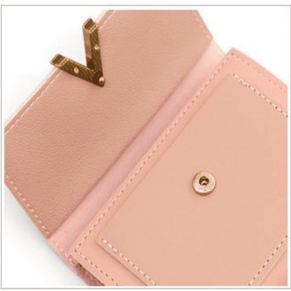 Elegant Women's Fashion Clutch Wallet: Versatile Hasp Closure Purse for Ladies