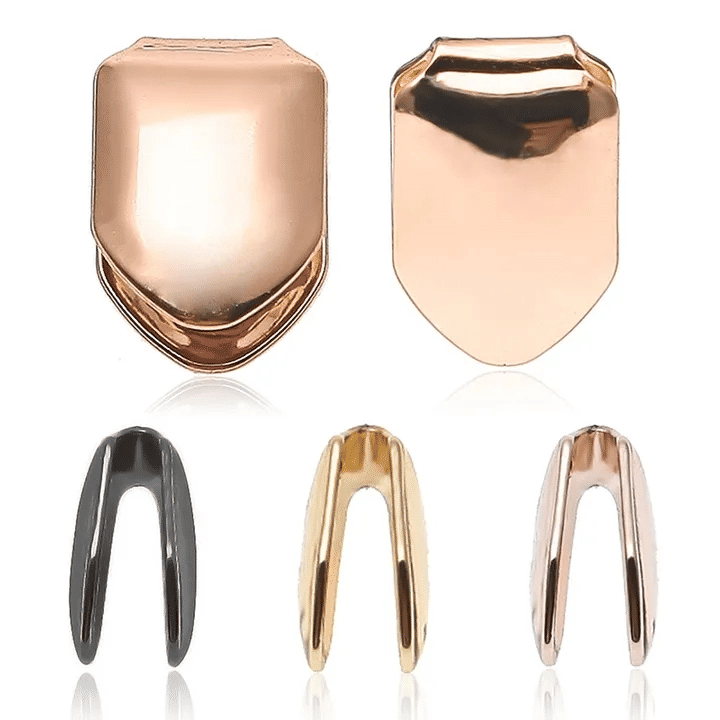 Trendy Hip Hop Rapper Gold Silver Grillz Caps Top Bottom Teeth Jewelry