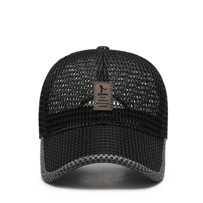 Unisex Outdoor Sun Protection Mesh Baseball Cap - Breathable Fishing & Summer Hat