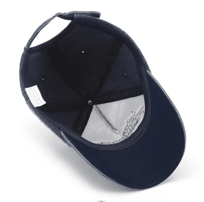 Premium Embroidered Shark Baseball Cap, Cotton Stretch Fit for Men & Women