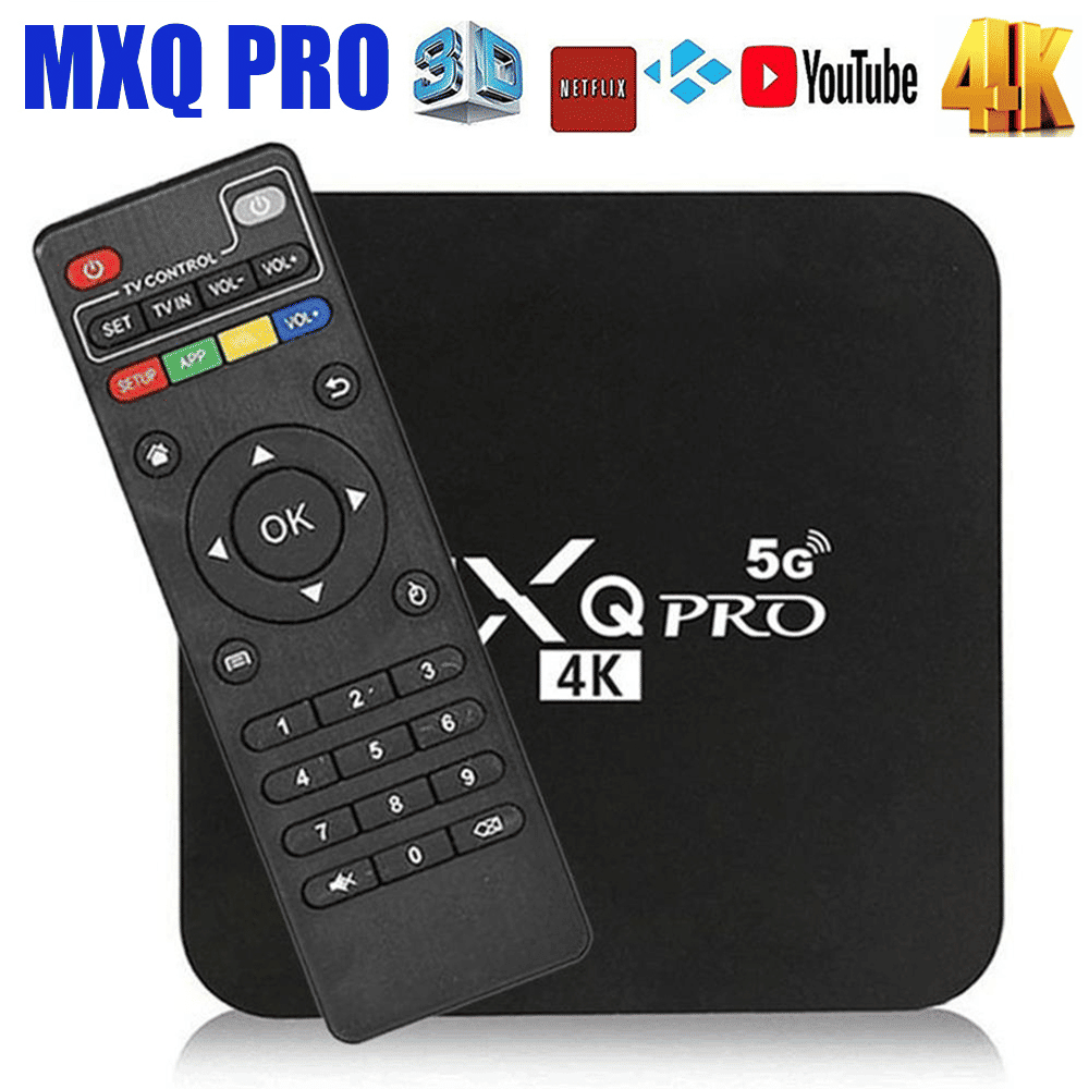 MXQpro RK3229 Android 10.1 4K Smart TV Box with Remote Control