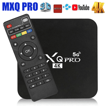 MXQpro RK3229 Android 10.1 4K Smart TV Box with Remote Control