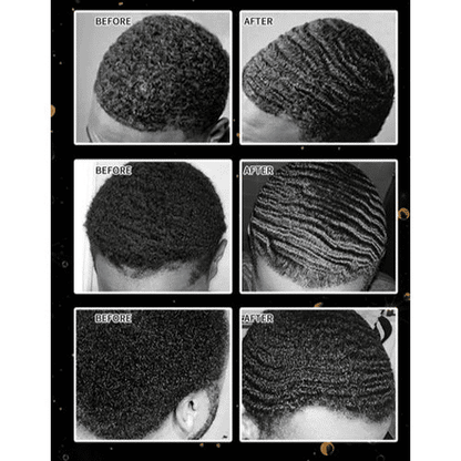 360 Wavy Frizz Control Gel: Strong Hold, Nourishing Scalp Pomade for Men