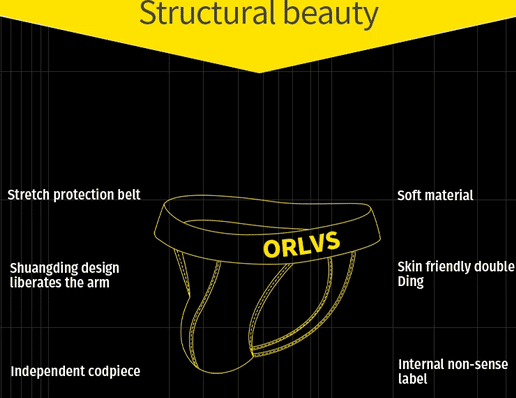 Men's ORLVS Modal Breathable Low-Rise Thong G-String Underwear Sissy Style