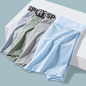 4-Pack Men's Ice Silk Mesh Boxer Briefs - Breathable, Comfortable, Thin, Cool