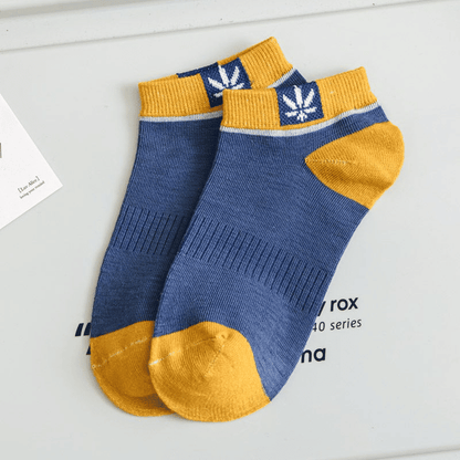 ComfortFit Men's 5-Pack Ankle Socks: Breathable, Anti-Odor, Sweat-Wicking, Low-Cut