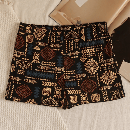 3-Pack Men's Aloha Boxer Shorts: Retro Ethnic Style, Breathable Summer Comfort