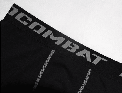 Men's 2-Pack Compression Base Layer 5-Inch Workout Shorts Boxer Briefs
