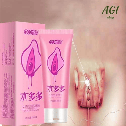 Female Orgasm Enhancer Lubricant Gel: Vaginal Tightening, Pleasure Stimulator, 1.69 fl oz