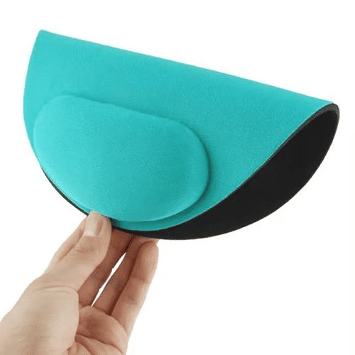 Ergonomic Memory Foam Wrist Rest Mouse Pad for Laptop and Desktop Comfort