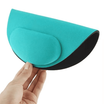 Ergonomic Memory Foam Wrist Rest Mouse Pad for Laptop and Desktop Comfort