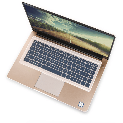 Universal Silicone Laptop Keyboard Protector Skin - Dustproof, Waterproof, Clear Film
