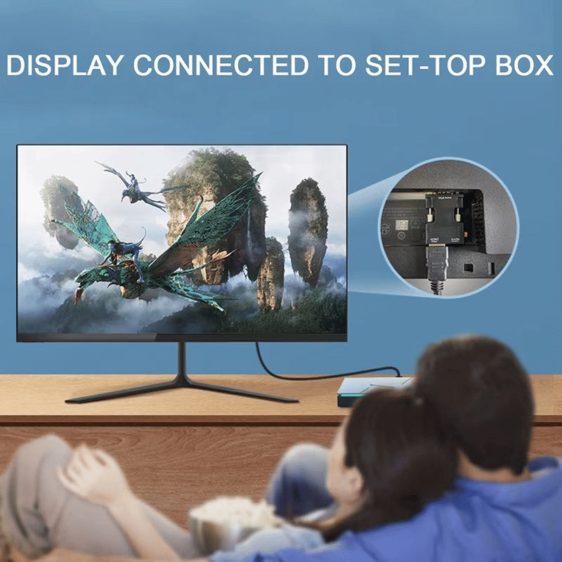 Premium HDMI to VGA Adapter Converter, Full HD 1080P with Audio Output