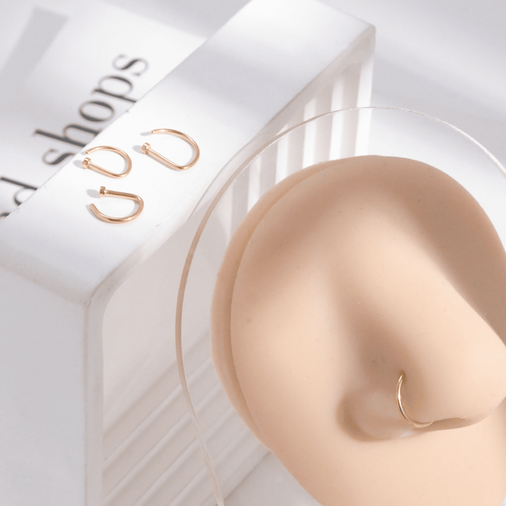 Versatile Fake Clip-On Nose Rings: Tiny Faux Piercing Hoops, No Piercing Required