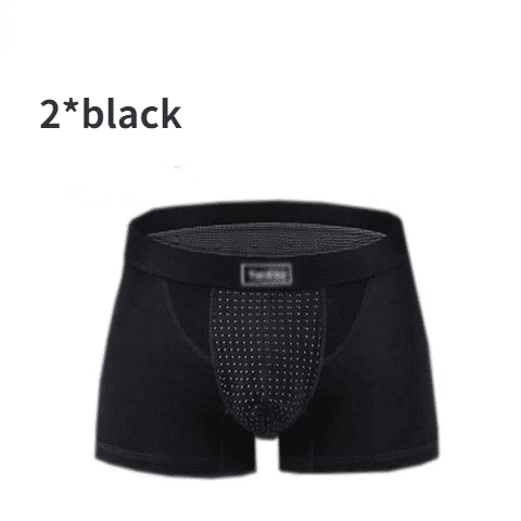 Premium Men's Magnetic Therapy Boxer Briefs - 63 Magnets for Enhanced Health & Comfort
