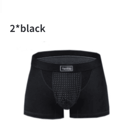 Premium Men's Magnetic Therapy Boxer Briefs - 63 Magnets for Enhanced Health & Comfort