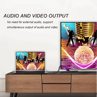 DisplayPort to HDMI Converter: 4K 60Hz Video Audio for PC & TV